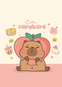 Capybara : Love Peach!