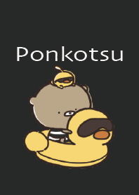 Black : Summer bear Ponkotsu 4