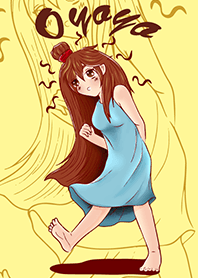 Blue girl