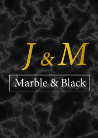 J&M-Marble&Black-Initial