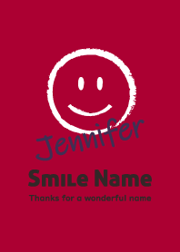 Smile Name JENNIFER