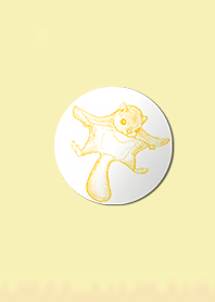 Simple flying squirrel button 2