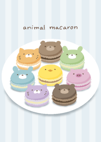 animal macaron