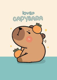 Capybara lover : Blue theme