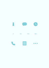 Simple Icon - BLUE and BLUE -