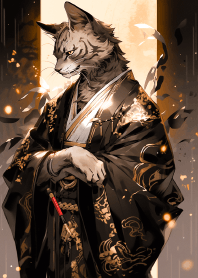 Golden Cat Samurai