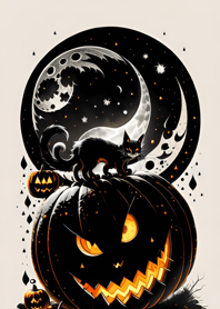 halloween cat 64F24E