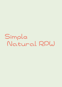 CS Simple Natural RPW