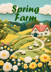 羊毛氈-春季農場