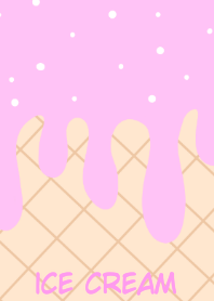 Strawberry ice cream