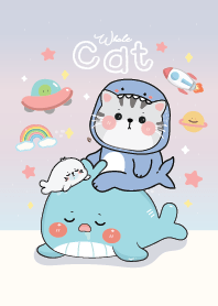 Cat Shark & Friends Pastel