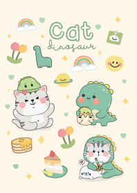 ไดโนเสาร์ & แมวน่ารัก : มินิมอล :D