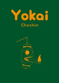 Yokai chochin fukamidori