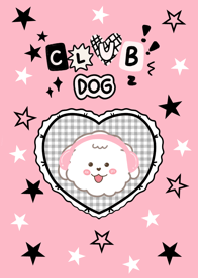 Dog Club dog cute pink pastel