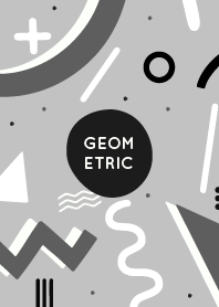 Geometric Flat Silver