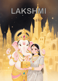 Ganesha& Lakshmi, wish for wealth2 (JP)