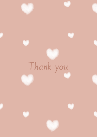 Thank you -Heart- (Pink)