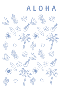 ALOHA***blue