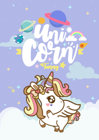 Unicorn Funny Galaxy Magenta