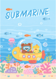 Submarine Journey-blue