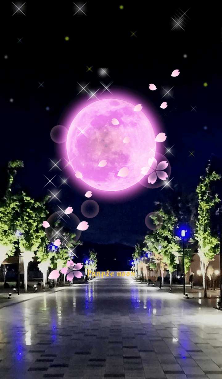 Full moon power.17(purple moon.5)