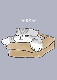 neko drawing3 / mist purple