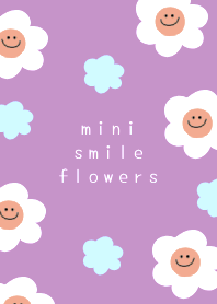 mini smile flowers THEME 28
