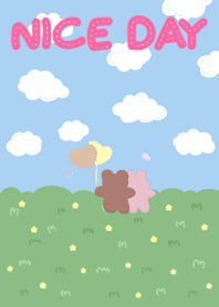 เที่ยวทุ่งหญ้าฟ้าสดใสกับสองเพื่อนซี้