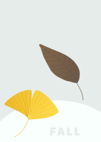 Fall and leaf