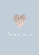 Glittering and cute heart1.