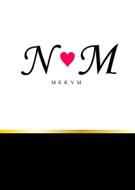LOVE INITIAL-N&M イニシャル 2