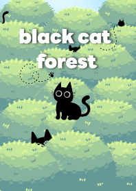 black cat forest