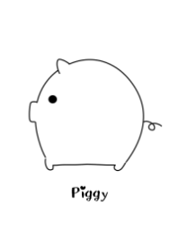piggy (white)