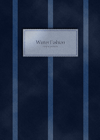 Winter Fashion -stripe pattern-