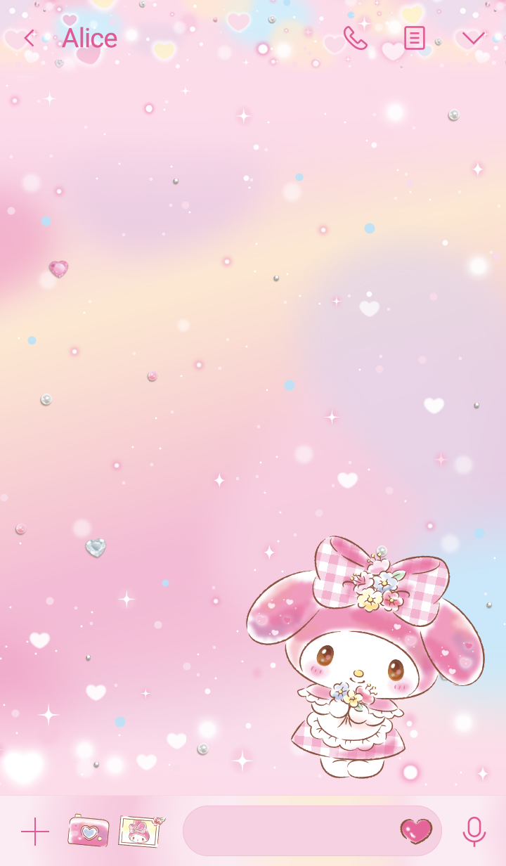 LINE Official Themes - My Melody: Sparkling Shop