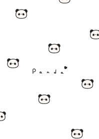 Panda Pattern/white
