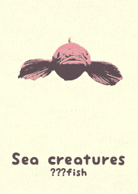 Sea crt ?fish Rose pink