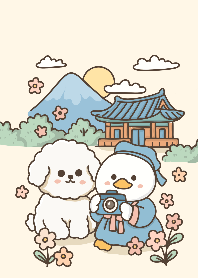 Korea with Fluffy