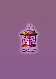 Lamp pink which can see the future