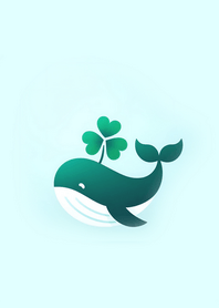 lucky clover whale with you - JP 01