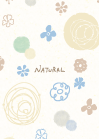 Winter watercolor circle from Japan