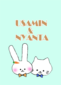 うさみんとにゃんた