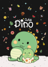 Dino Cute Mini Black