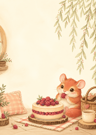Scarlet Dormouse Berry Cake Willow
