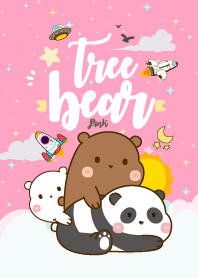Bear Lovely Galaxy Pink