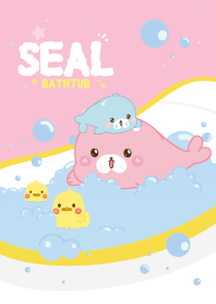 Seal Bathtub Pink