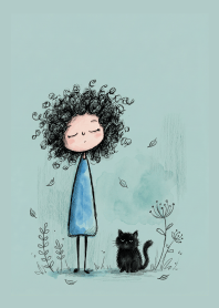 The Quiet Solitude of Curly Hair Z