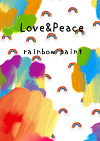 Oil painting art [rainbow paint 47]