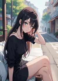 Chibi fantasy girl Db1917