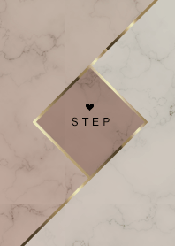 "STEP"Marble /brown22_2